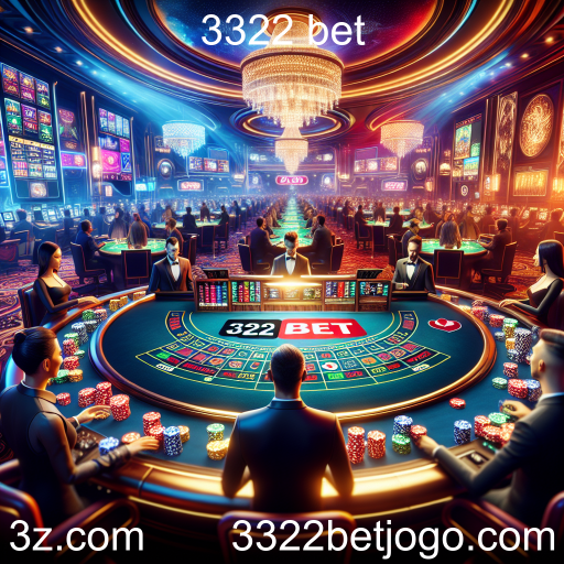 Experimente a Categoria de Jogos Ao Vivo na 3322 Bet